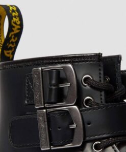 Dr. Martens 1460 Black Smooth Buckle 24633001 4