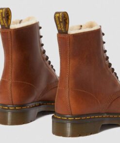 Dr. Martens 1460 Butterscotch Orleans Faux Fur 23912243 4