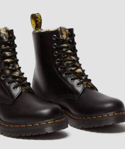 Ботинки Dr. Martens 1460 Serena Leopard Dark Grey Atlas 26239021