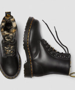 Ботинки Dr. Martens 1460 Serena Leopard Dark Grey Atlas 26239021