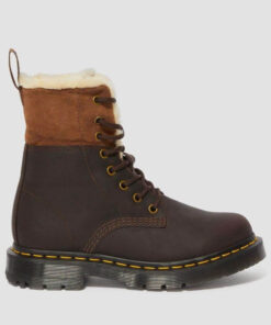 Зимние ботинки Dr. Martens 1460 Kolbert Wintergrip Dark Brown Snowplow 24014201