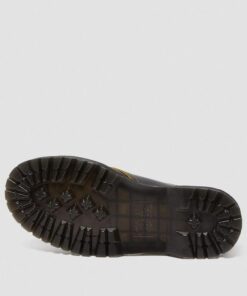 Dr. Martens 1461 Bex Double Stitch Black Yellow Smooth Slice 25951032 7