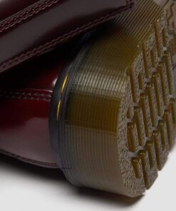 Ботинки Dr. Martens 1490 Vegan Cherry Red Cambridge Brush 23983600