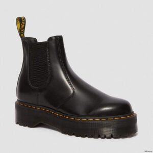 Челси Dr. Martens 2976 Quad Black Polished Smooth 24687001