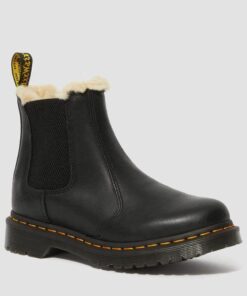 Dr. Martens 2976 Black Wyoming Faux Fur 21045001 1