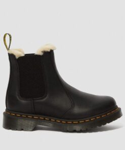 Dr. Martens 2976 Black Wyoming Faux Fur 21045001 6