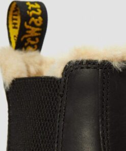 Dr. Martens 2976 Black Wyoming Faux Fur 21045001 7