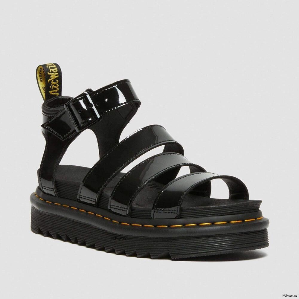 Сандалии Dr. Martens Blaire Black Patent Lamper 24192001 Сандалии Dr. Martens Blaire Black Patent Lamper 24192001