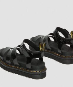 Dr. Martens Blaire Black Patent Gladiator 24192001 5
