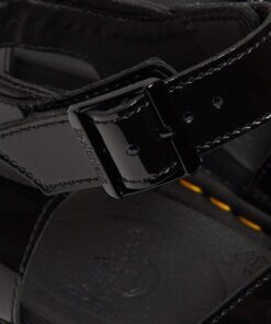 Dr. Martens Blaire Black Patent Gladiator 24192001 7