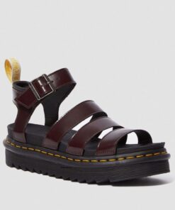 Сандалии Dr. Martens Blaire Vegan Cherry Red Cambridge Brush 23807600