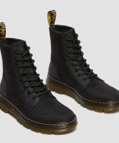 Ботинки Dr. Martens Combs Black Poly Rubbery 16607001 Ботинки Dr. Martens Combs Black Poly Rubbery 16607001