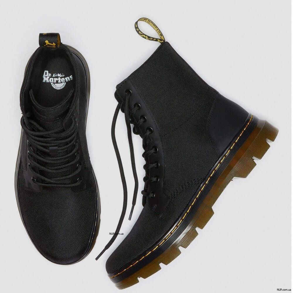 Ботинки Dr. Martens Combs Black Poly Rubbery 16607001 Ботинки Dr. Martens Combs Black Poly Rubbery 16607001