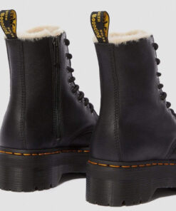Ботинки Dr. Martens Jadon Fur Lined Black Pisa 25637001