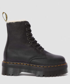 Ботинки Dr. Martens Jadon Fur Lined Black Pisa 25637001