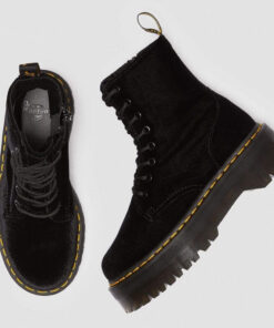 Ботинки Dr. Martens Jadon Black Velvet 24761001