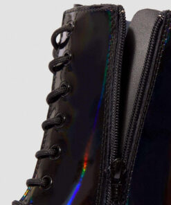 Ботинки Dr. Martens Jadon Hi Black Rainbow Patent 24668001