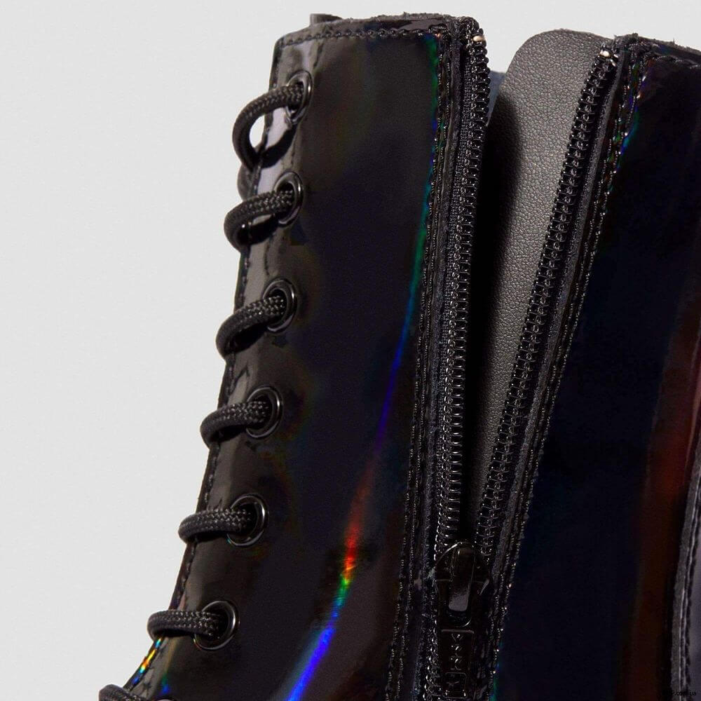 Ботинки Dr. Martens Jadon Hi Black Rainbow Patent 24668001 Ботинки Dr. Martens Jadon Hi Black Rainbow Patent 24668001