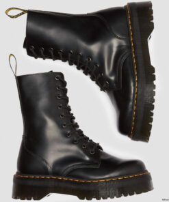 Ботинки Dr. Martens Jadon Hi Black Polished Smooth 25565001