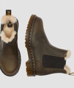 Dr. Martens Leonore Olive Burnished Wyoming 24988355 7