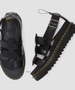 Dr. Martens Terry Black Brando Strap 23521001 10