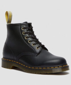 Ботинки Dr. Martens 101 Vegan Black Felix Rub Off 23984001