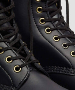 Ботинки Dr. Martens 1460 Vegan Black Felix Rub Off 14045001