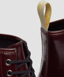 Ботинки Dr. Martens 1460 Vegan Cherry Red Oxford Rub Off 23756600