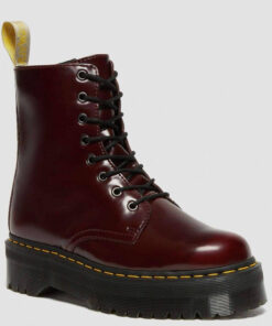 Ботинки Dr. Martens Jadon II Vegan Cherry Red Oxford Rub Off 22563600