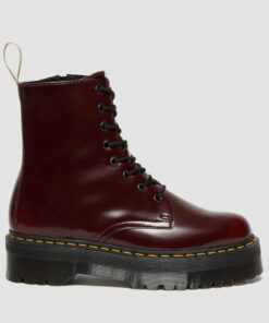 Ботинки Dr. Martens Jadon II Vegan Cherry Red Oxford Rub Off 22563600