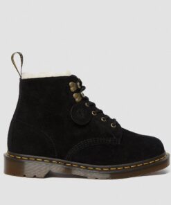 Dr. Martens 101 Shearling Black Desert Oasis Suede 26062001 4