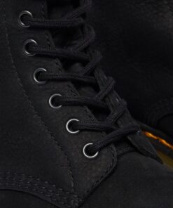 Ботинки Dr. Martens 1460 Pascal Black Milled Nubuck 26380001