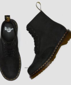 Dr. Martens 1460 Pascal Black Milled Nubuck 26380001 8