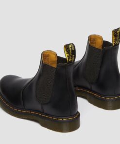 Dr. Martens 2976 Yellow Stitch Black Smooth 22227001 4