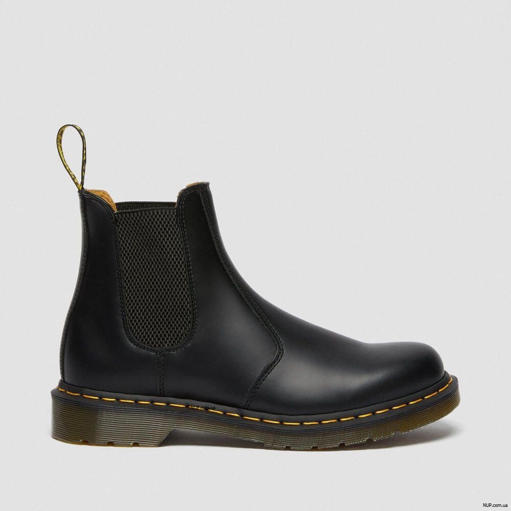 Челси Dr. Martens 2976 Yellow Stitch Black Smooth 22227001 Челси Dr. Martens 2976 Yellow Stitch Black Smooth 22227001
