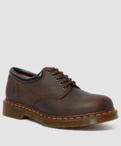 Туфли Dr. Martens 8053 Dark Brown Crazy Horse 11849201