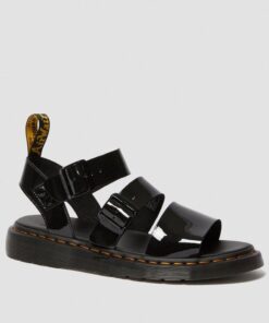 Сандалии Dr. Martens Gryphon Gladiator Black Patent Lamper 25515001
