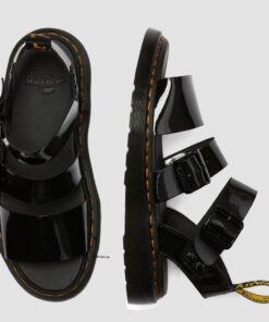 Dr. Martens Gryphon Gladiator Black Patent Lamper 25515001 7