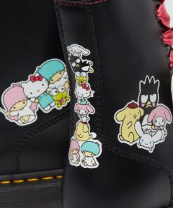 Ботинки Dr. Martens Hello Kitty Friends Jadon Black Polished Smooth 26839001