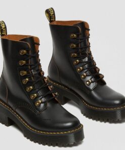 Dr. Martens Leona Black Vintage Smooth 22601001 3