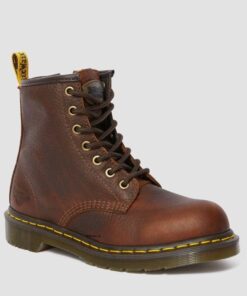 Ботинки Dr. Martens Maple Zip Steel Toe Teak Industrial Bear 24620214