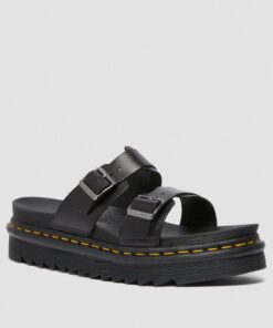 Сандалии Dr. Martens Myles Buckle Slide Black Brando 23523001