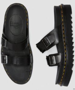 Dr. Martens Myles Buckle Slide Black Brando 23523001 9