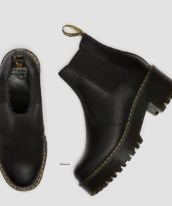 Dr. Martens Rometty Black Burnished Wyoming 23917001 8