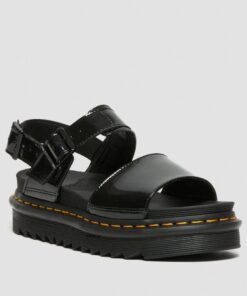 Сандалии Dr. Martens Voss Strap Black Patent Lamper 25773001