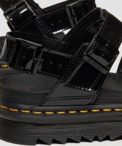 Сандалии Dr. Martens Voss Strap Black Patent Lamper 25773001